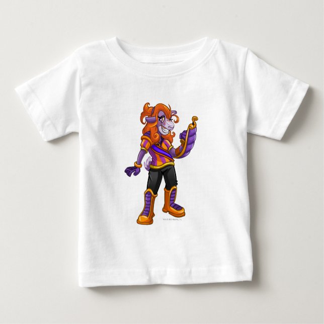 T-shirt Pour Bébé Capitaine 2 d'équipe de Kreludor (Devant)
