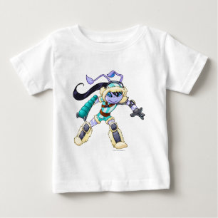 T-shirt Pour Bébé Capitaine 2 d'équipe de Mountatin de terreur