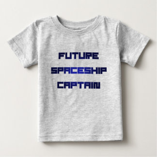 T-shirt Pour Bébé Capitaine de vaisseau spatial