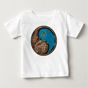 T-shirt Pour Bébé Capricorne & Rat d'eau
