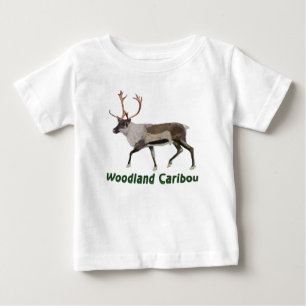 T-shirt Pour Bébé Caribou des bois