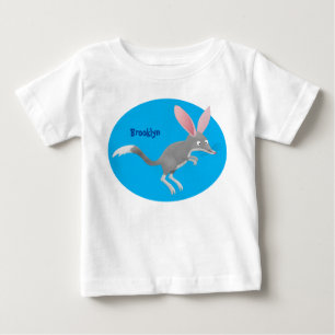 T-shirt Pour Bébé Caricature de bilby australien très heureuse