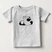 Caricature de Cute Panda Zzz