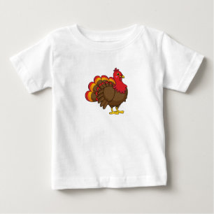 T-shirt Pour Bébé Caricature mignonne Turquie