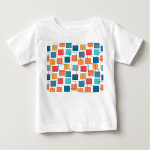 T-shirt Pour Bébé Carrés et grands titres