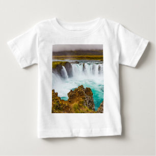 T-shirt Pour Bébé Cascade de Godafoss, Islande