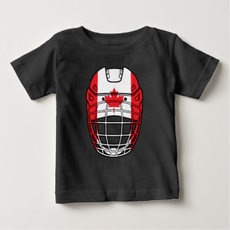 T-shirt Pour Bébé Casque de hockey sur glace - Canada