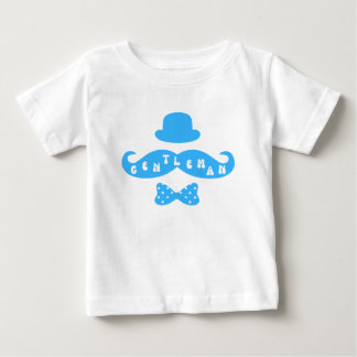 T-shirt Pour Bébé Casquette bleu Moustache Décontracté bébé garçon T