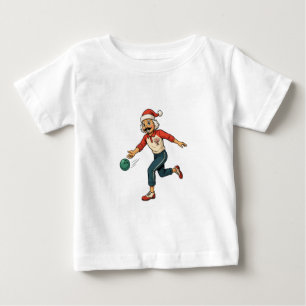 T-shirt Pour Bébé Casse-Noisette Jeu de Fête Lancer Casual Noël  