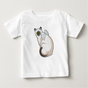 T-shirt Pour Bébé Cat Angel