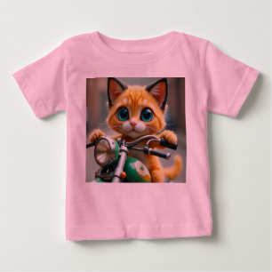 T-shirt Pour Bébé Cat drôle