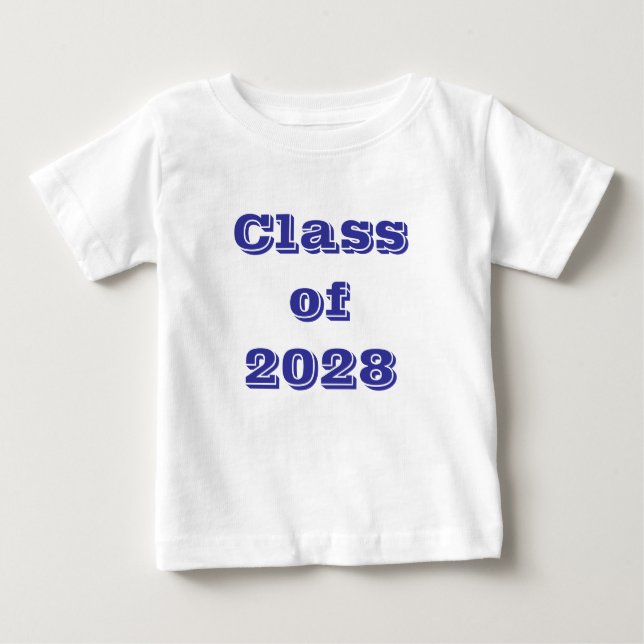 T-shirt Pour Bébé Catégorie 2028 (Devant)