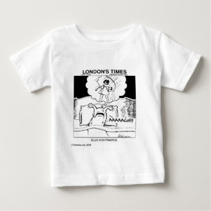 T-shirt Pour Bébé Cauchemars de limaces drôles