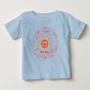 T-shirt Pour Bébé CBC Kids Doodle