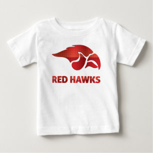 T-shirt Pour Bébé Cedar Springs Red Hawks #5