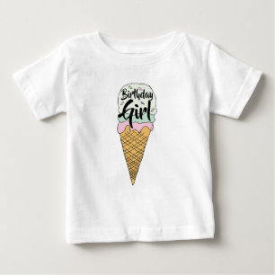 T-shirt Pour Bébé Célébration de la crème glacée Crème glacée Le Soc