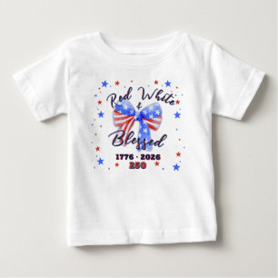 T-shirt Pour Bébé Célébration de l'Amérique Patriotique Chrétienne 2