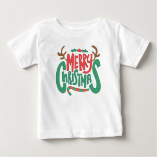 T-shirt Pour Bébé "Célébrer Noël dans le style"