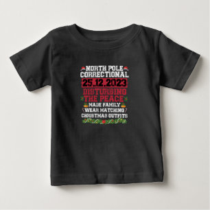 T-shirt Pour Bébé Centre correctionnel du Pôle Nord troublant la pai