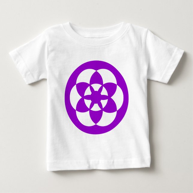 T-shirt Pour Bébé Cercle de culture 01 (Devant)