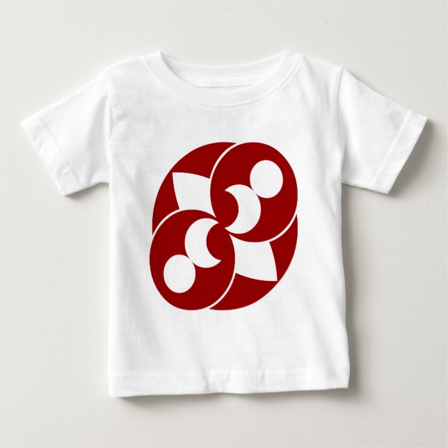 T-shirt Pour Bébé Cercle de culture 03 (Devant)
