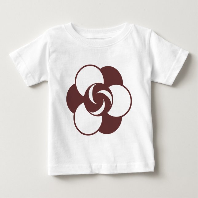 T-shirt Pour Bébé Cercle de culture 04 (Devant)