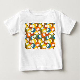 T-shirt Pour Bébé Cercles d'olivier des années 1970