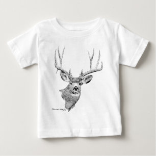 T-shirt Pour Bébé Cerfs communs de mule