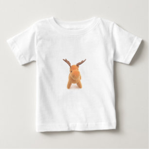 T-shirt Pour Bébé Cerfs communs d'orignaux de Noël
