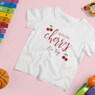 T-shirt Pour Bébé Cerises