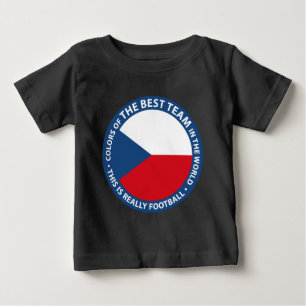 T-shirt Pour Bébé Československo shield