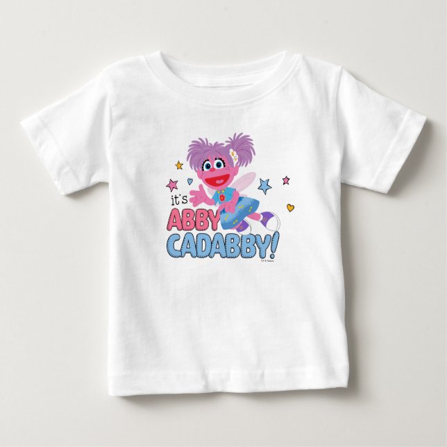 T-shirt Pour Bébé C'est Abby Cadabby! (Devant)