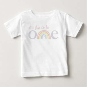 T-shirt Pour Bébé C'est amusant d'être un Boho Arc-en-ciel
