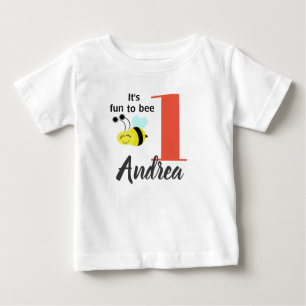 T-shirt Pour Bébé C'est amusement à la chemise personnalisée de
