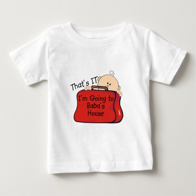 T-shirt Pour Bébé C'est Baba (Devant)