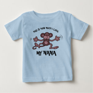 T-shirt Pour Bébé C'est combien j'aime ma Nana