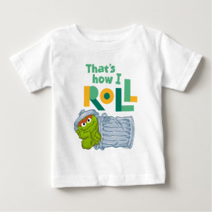 T-shirt Pour Bébé C'est comme ça que je roule