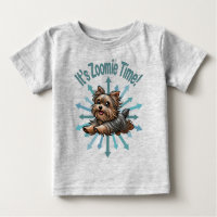 C'est l'heure Zoomie Yorkshire Terrier