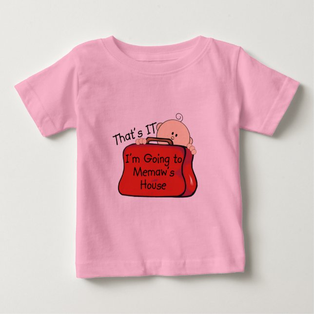T-shirt Pour Bébé C'est lui Memaw (Devant)