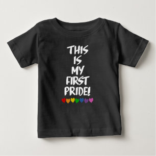 T-SHIRT POUR BÉBÉ C'EST MA PREMIÈRE FIERTÉ