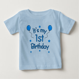 T-shirt Pour Bébé C'est mon 1er anniversaire