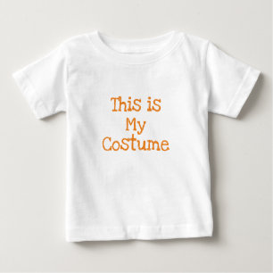 T-shirt Pour Bébé "C'est mon costume"