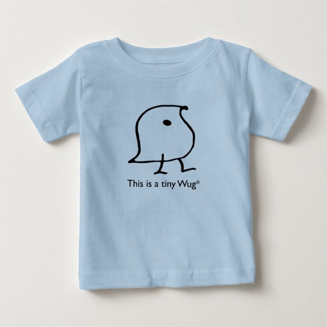 T-shirt Pour Bébé C'est une chemise pour bébé Tiny Wug (Devant)