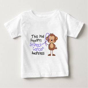 T-shirt Pour Bébé Cet enfant soutient la conscience de cancer de