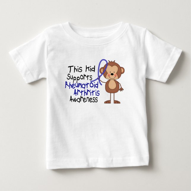 T-shirt Pour Bébé Cet enfant soutient la conscience de rhumatisme (Devant)