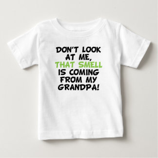 T-shirt Pour Bébé Cette odeur vient du grand-papa