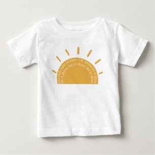 T-shirt Pour Bébé Cette Petite Lumière De Ma Chemise Chrétienne Baby