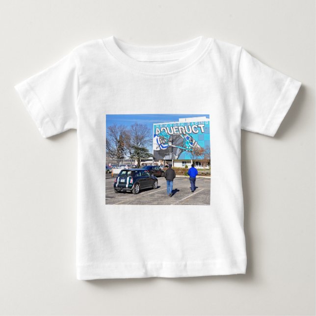 T-shirt Pour Bébé Champ de courses d'aqueduc le jour de nouvelle (Devant)