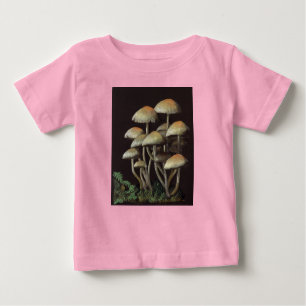 T-shirt Pour Bébé Champignons