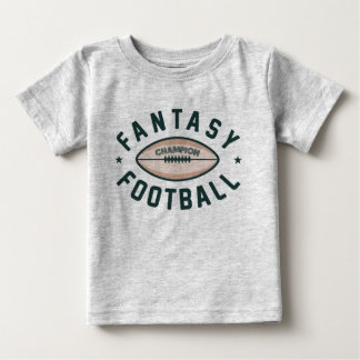T-shirt Pour Bébé Champion du football d'imaginaire